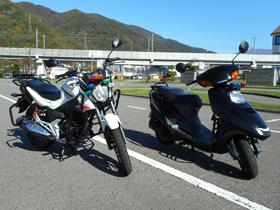 普通自動二輪車(小型限定)